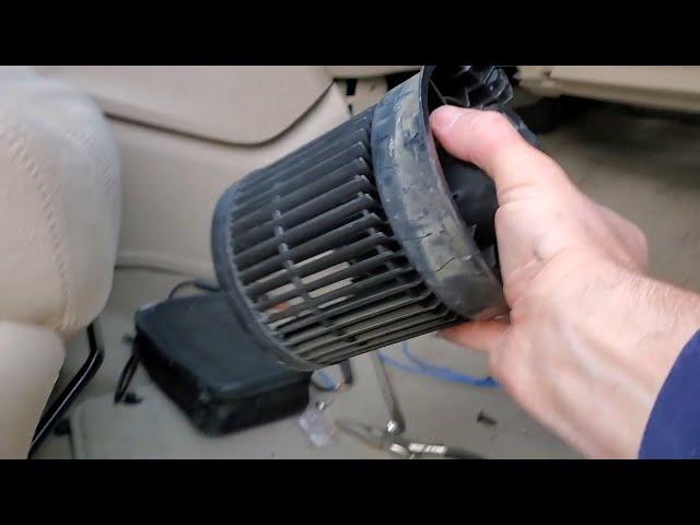 2014 Nissan Rogue HVAC blower motor replacement