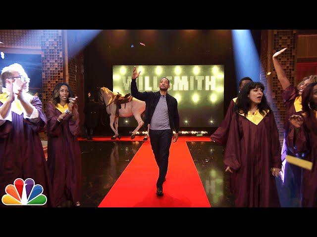 Will Smith's Awesome Tonight Show Entrance