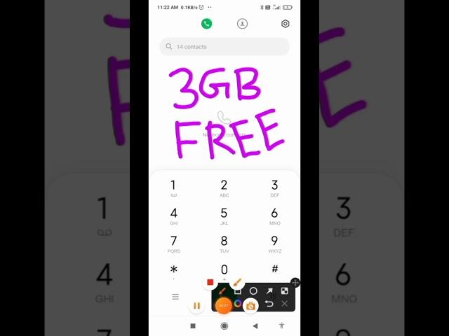 Airtel free 3GB new data code 2023 | Airtel free internet code 2023 #shorts