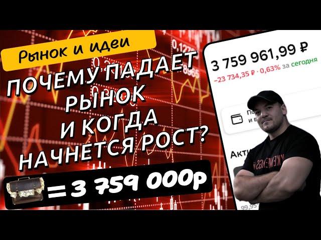 Почему наш рынок акций падает и когда опять начнется рост? Посмотрим на факты!