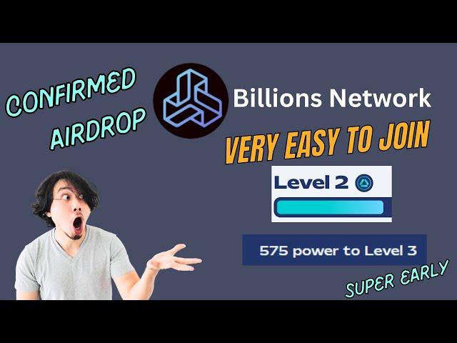 Billions Network Airdrop | How to Join Billions Network Airdrop  | Baked By Polygon