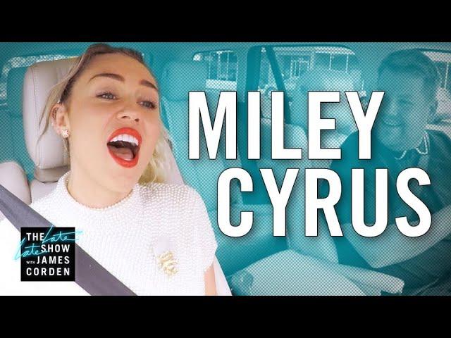 Miley Cyrus Carpool Karaoke