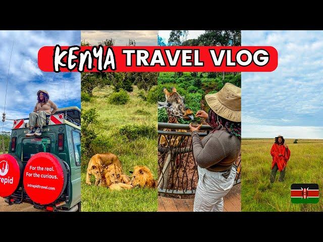 7 days in KENYA  | nairobi, lake nakuru, maasai mara, giraffe center | mesmerized by safari & song