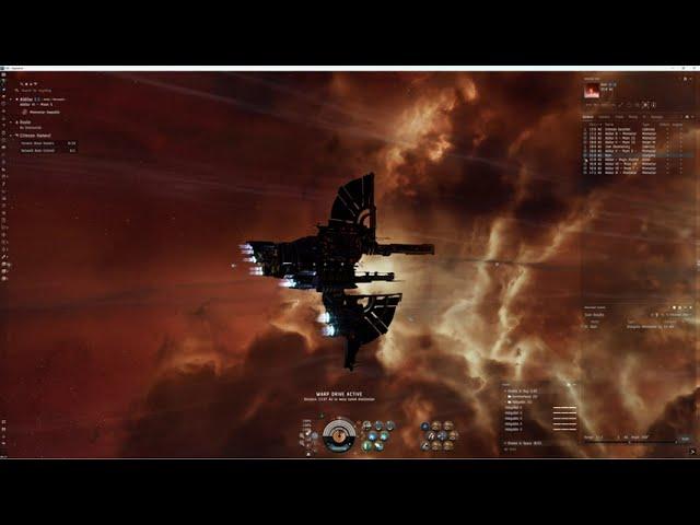 EVE Online: Crimson Harvest 2024(It's halloween event ver.2024) in a Crimson Gauntlet site, Vargur