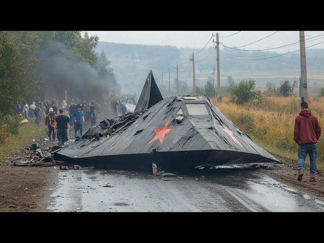 7 MINUTES AGO! Russian only stealth C-70 "Okhotnik" shot down over Ukraine for the first time!