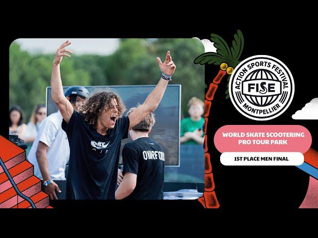 Esteban Clot - 1st place World Skate Scootering Pro Tour Park  #FISEMontpellier 2024