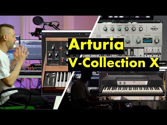 Arturia V-Collection X REVIEW & SOUND DEMO