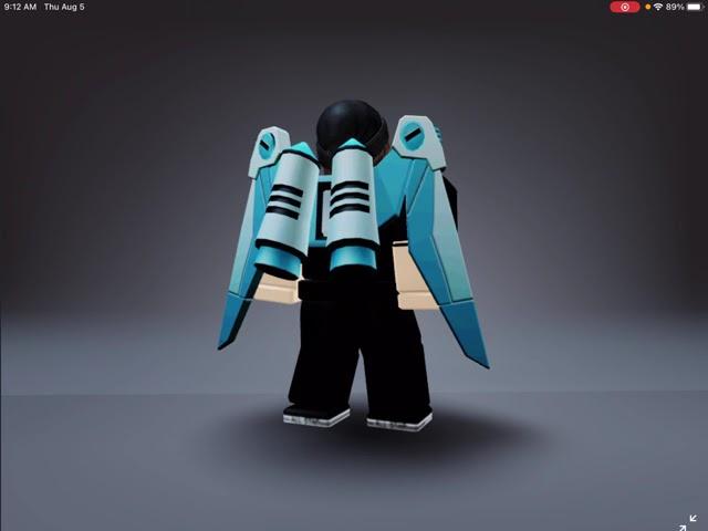 *FREE ITEM* How to get Mech Wings on Roblox! (iOS USERS)