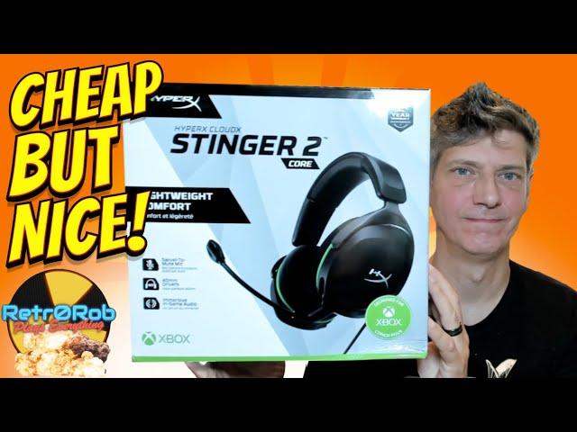 HyperX CloudX Stinger 2 Core Budget Gaming Headphones XBox / PC Unboxing and Impressions