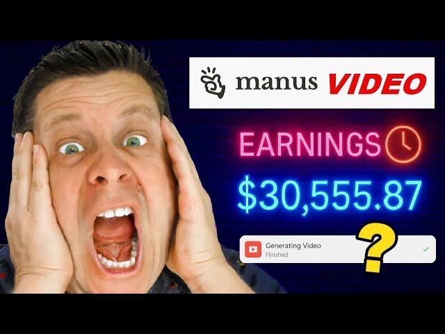 Make Money With New Manus Ai Video - Full Automation!