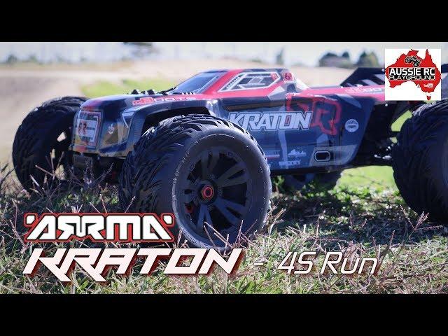 ARRMA Kraton 6S BLX V3 Stock with 14T pinion on 4S