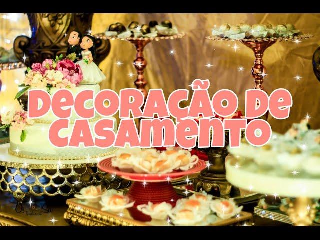 Decoração do nosso casamento.