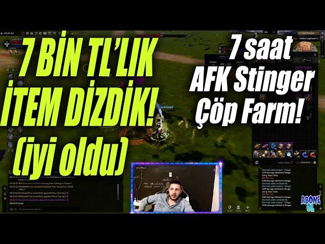 Rise Online | 7 BİN TL'YE PRİEST DİZDİM! | IRK DEĞİŞTİRDİK! | 7 SAAT AFK STİNGER FARM!