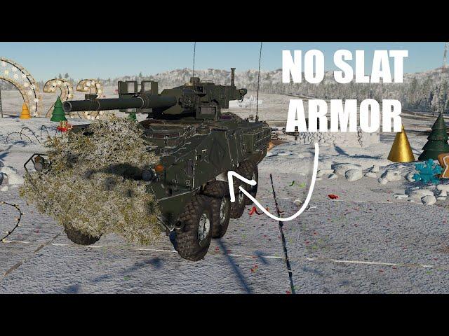 No Slat Armor Makes The Stryker Amazing