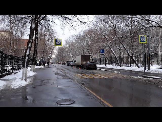 Москва 3417 2-й (второй) Донской проезд осень день