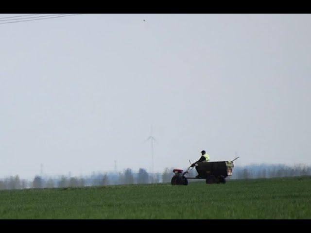 Countryside landscape in Romania..