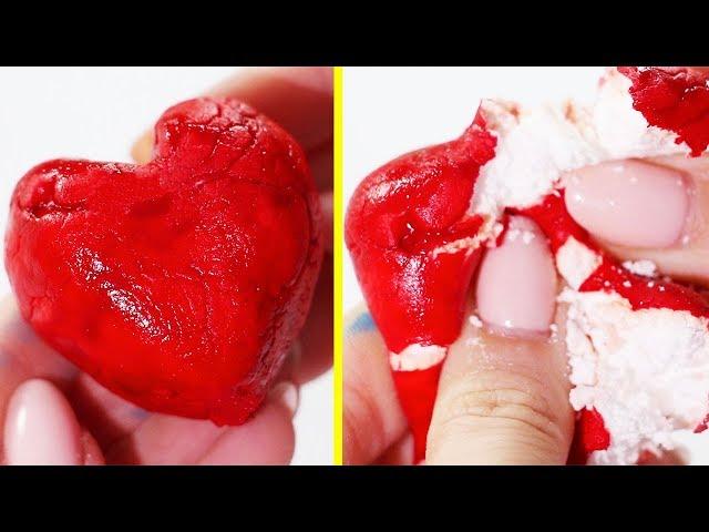 DIY Хрустящие СКВИШИ с НУЛЯ! Хрустящие сквиши только из подручных материалов!  Afinka