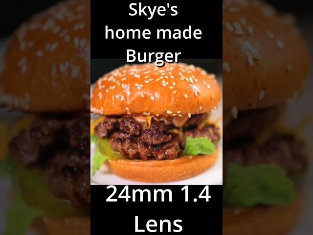 home-made burger recorded with 24mm 1.4 #igormihic #mostarlive #gordonramsay