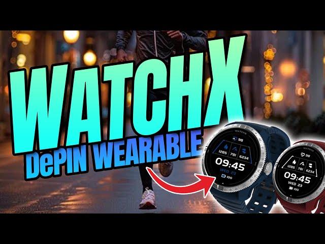 WatchX: Health Tracking and Crypto Earning Wearable