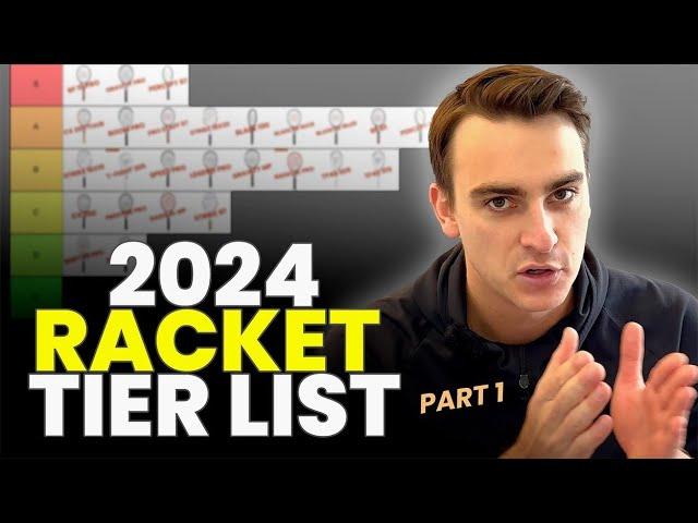 Ranking EVERY racket that we carry!! Tennis Racket Tier List for Fall 2024 pt. 1 | Rackets & Runners