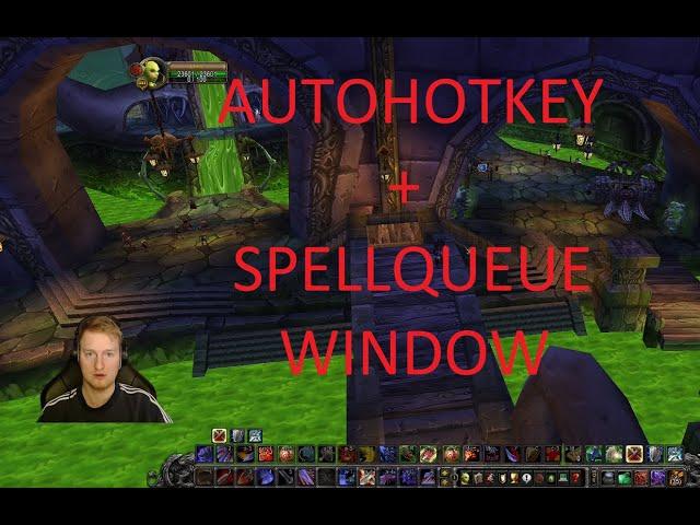 AutoHotkey and SpellqueueWindow in World of Warcraft Classic