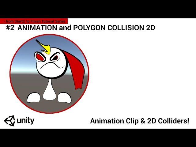 Animation 2D Tutorial Sprites and Collision in Unity | Easy!