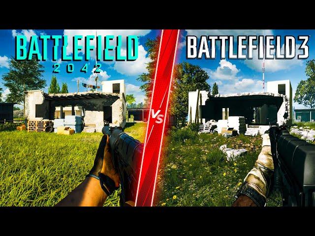 Battlefield 2042 Caspian Border vs Battlefield 3 - Direct Comparison! Attention to Detail & Graphics