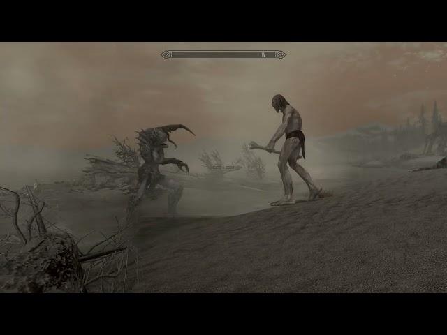 Skyrim - Giant vs. Lurker Vindicator