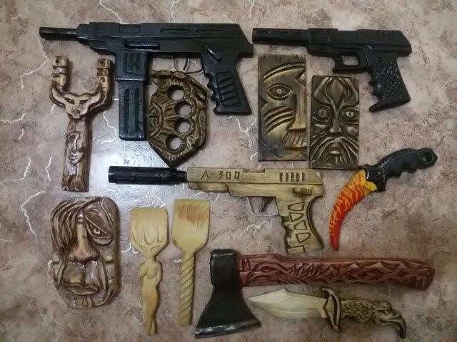 Резьба по дереву Деревянные поделки своими руками  Wood Carving DIY