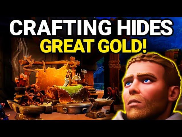 GREAT MARKET! Make Gold With Crafted Hides   Leatherworking Specialization Build Guide