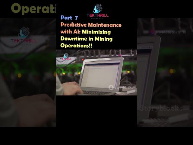 Predictive Maintenance with AI: Minimizing Downtime in Mining Operations! Part 7 #ai #viral