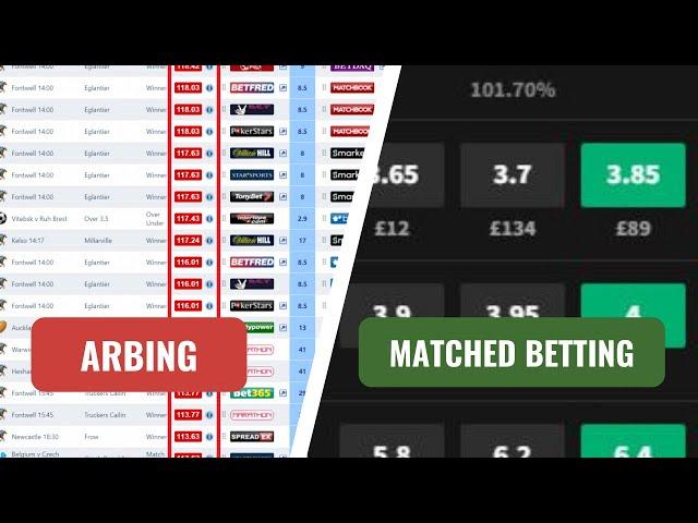 Matched betting OR Arbitrage betting?