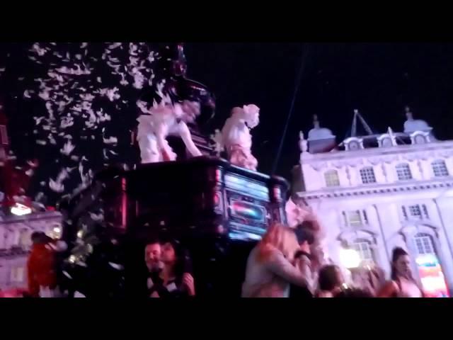 Show at Picadilly circus at 2nd of September