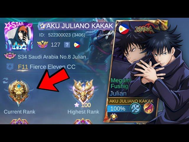 THIS WILL HAPPEN WHEN SUPREME JULIAN BACK TO EPIC!!🫨 EPIC TO LEGEND RANK - MLBB