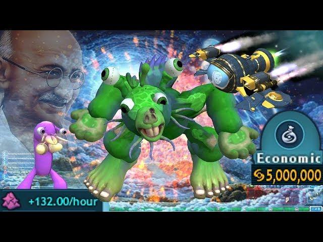 Spore Pacifist Run | Rise of the Ghandicus 