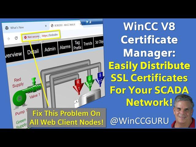 WinCC V8 Certificate Manager  Create & Manage SSL Certificates #WinCCGURU