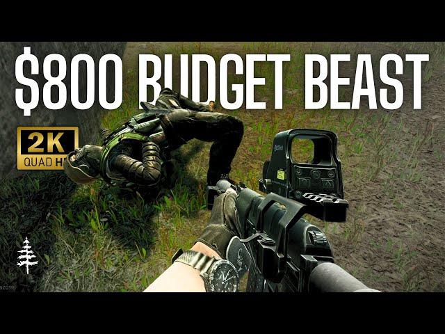 $800 Budget Beast Goes to Customs | Tarkov PC Build