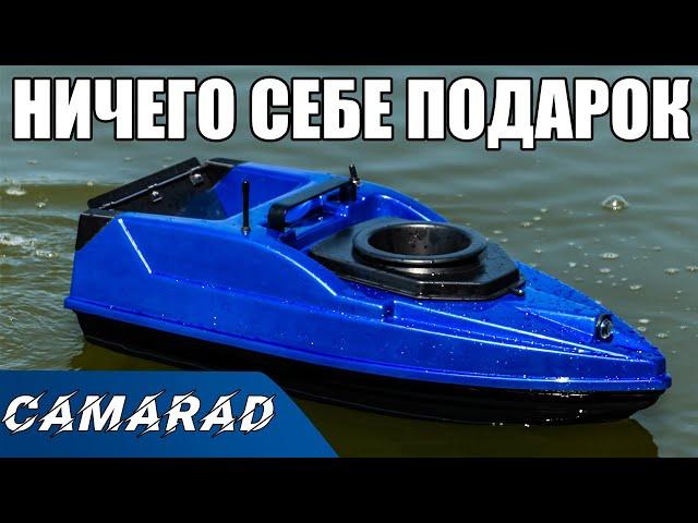 Прикормочный кораблик CamaraD SpeeD Solo с gps навигацией и автопилотом CamaraD v9