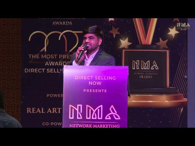 MOST ORGANIC PRODUCT BASED NETWORK MARKETING COMPANY OF THE YEAR AWARD 2023 I MR. SANDIP SHARMA