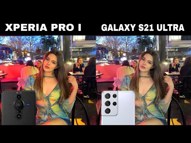 Sony Xperia Pro I Vs Samsung Galaxy S21 Ultra (Hands on First Look Camera Review