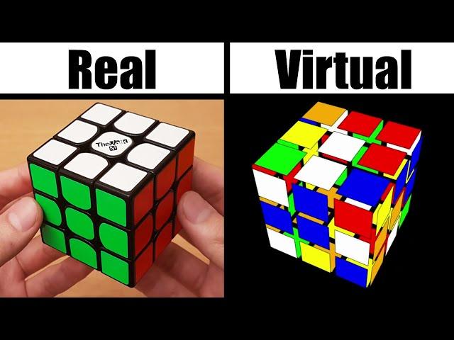 So I Tried Solving a Virtual Rubik's Cube...