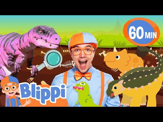 Discover Prehistoric Wonders with Blippi: Dino Explorer Adventure!  | Educational Videos for Kids