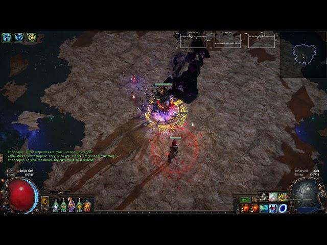 Path of exile 3.7 - Full Life Shaper one shot (my most highest dps build)