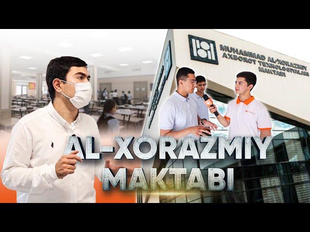 Al-Xorazmiy maktabiga tashrif - Ustozlar bilan suhbat, ichki-sharoitlar, dars jarayonlari, yotoqxona