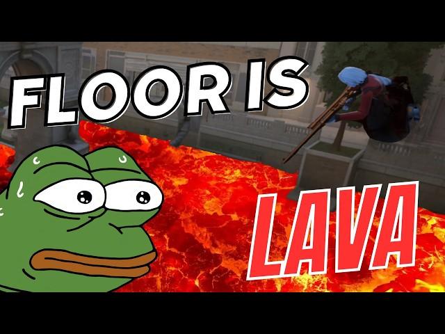 Vindicta, but the Floor is Lava