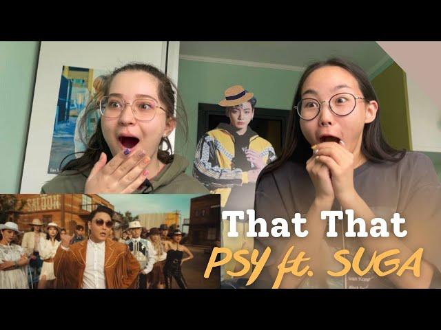 PSY - 'That That (prod. & feat. SUGA of BTS)' MV REACTION / РЕАКЦИЯ