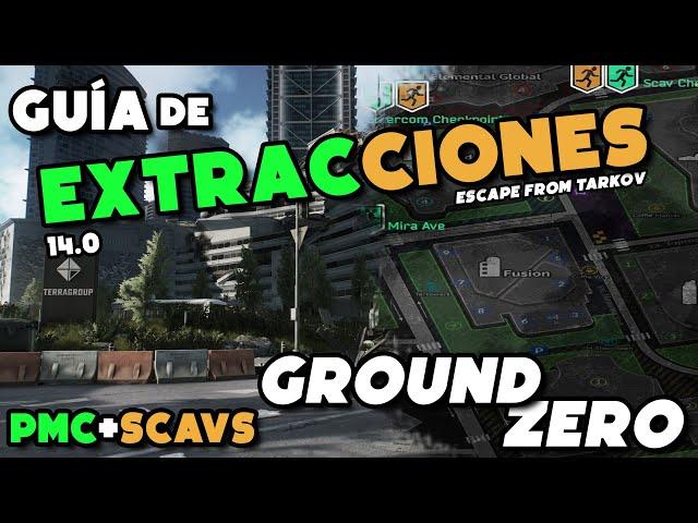 Guía de Extracciones - Ground Zero | Escape from Tarkov en Español