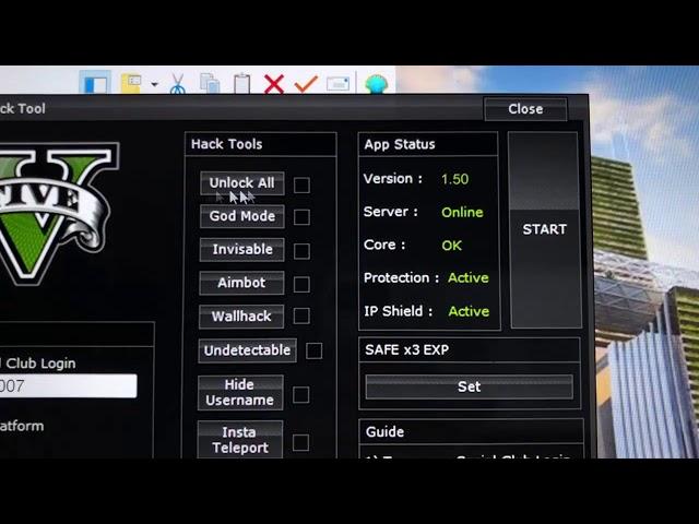 GTA V  ONLINE CHEAT HACK FOR MONEY UNDETECT