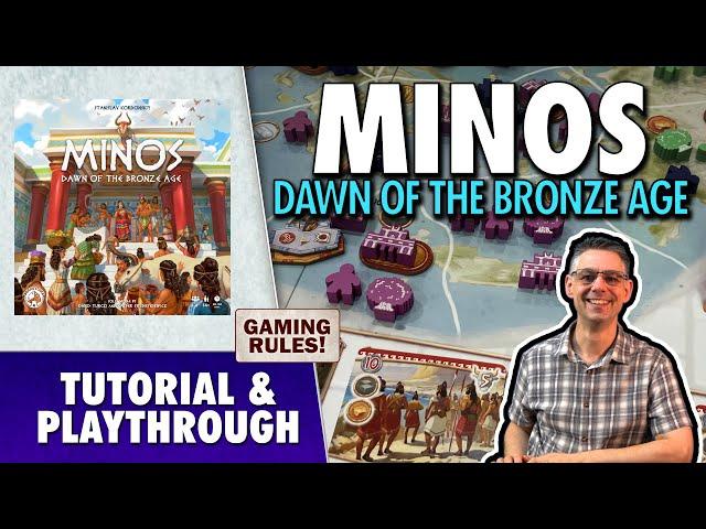 Minos: Dawn of the Bronze Age - Tutorial & Playthrough