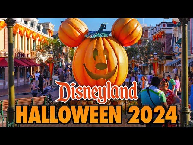 Disneyland Halloween 2024 - Walkthrough, Snacks, Merch & Haunted Mansion Holiday [4K POV]